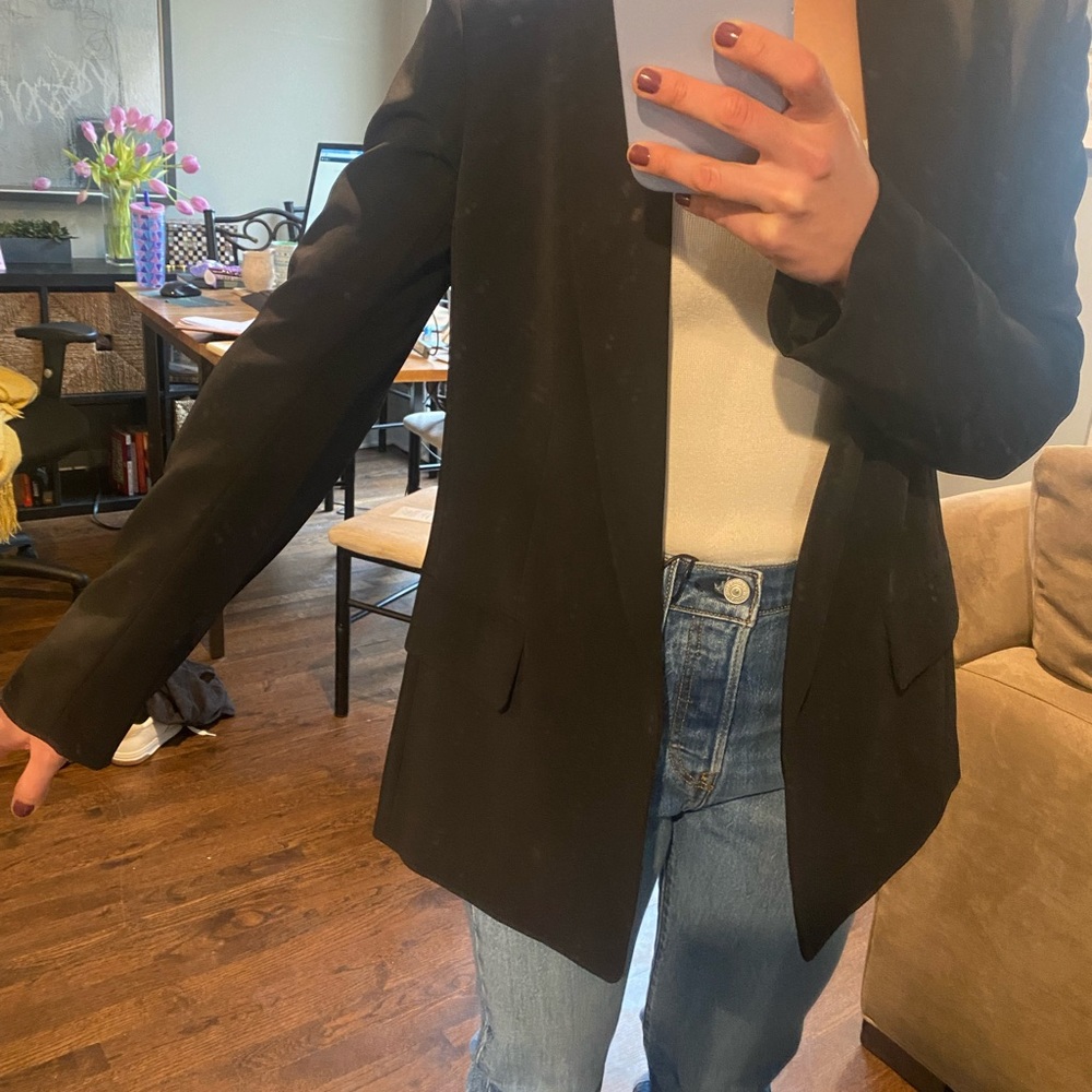 H&M black blazer size 6 - Picture 6 of 6